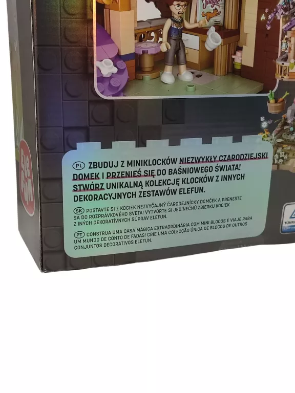 KLOCKI ELEFUN FANTASY COLLECTION ZIMOWY DOMEK MINI KLOCKI 4369 ELEMENTY