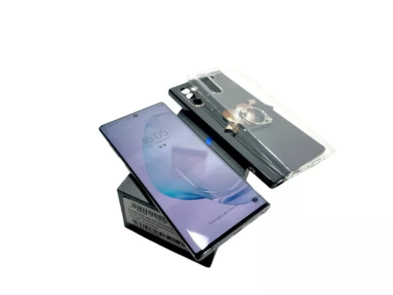 TELEFON SAMSUNG GALAXY NOTE 10 PUDEŁKO ŁADOWARKA 2XETUI