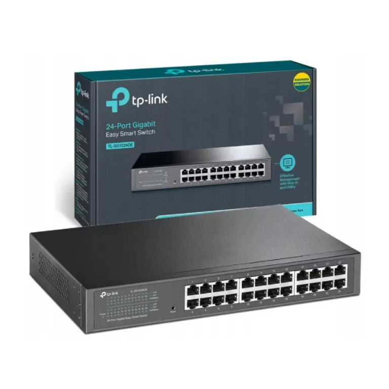 SWITCH TP-LINK TL-SG1024DE 24X 10/100/1000 MB/S//PUD