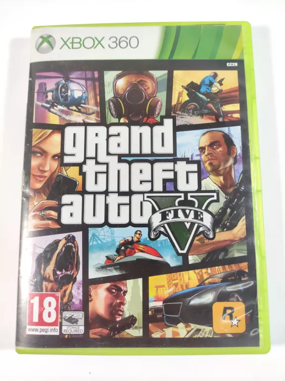 GRA XBOX 360 GTA 5