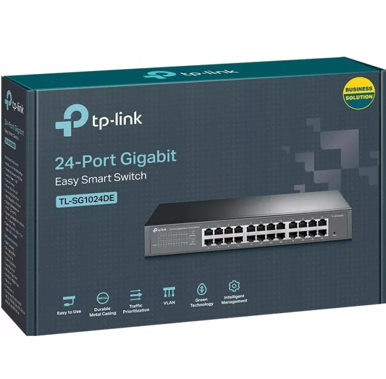 SWITCH TP-LINK TL-SG1024DE 24X 10/100/1000 MB/S//PUD