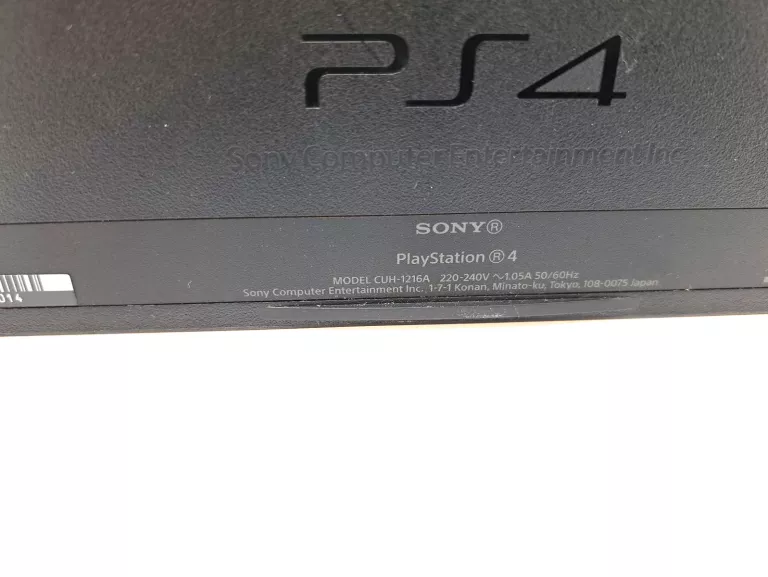 KONSOLA SONY PLAYSTATION 4 FAT 500 GB CZARNY