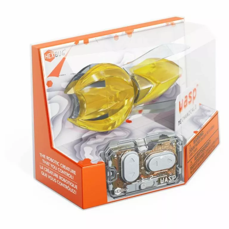 DOSKONAŁY HEXBUG WASP ROBOTYCZNA OSA ROBOT ZDALNIE STEROWANY OWAD ŻÓŁTA