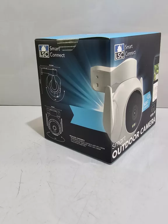 KAMERA OBROTOWA DO UŻYTKU NA ZEWNĄTRZ LSC SMART CONNECT