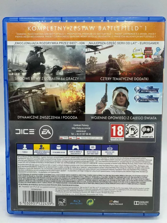BATTLEFIELD REWOLUCJA PS4