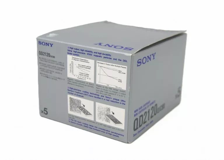 SONY QD2120 QIC80 MINI DATA CARTRIDGE 120MB (5 SZTUK)