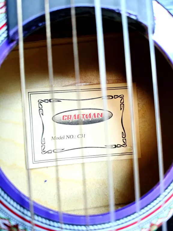 GITARA DO NAUKI CRAFTMAN C31 ZESTAW