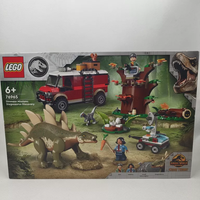 LEGO 76965 DINOMISJE: ODKRYCIE STEGOZAURA