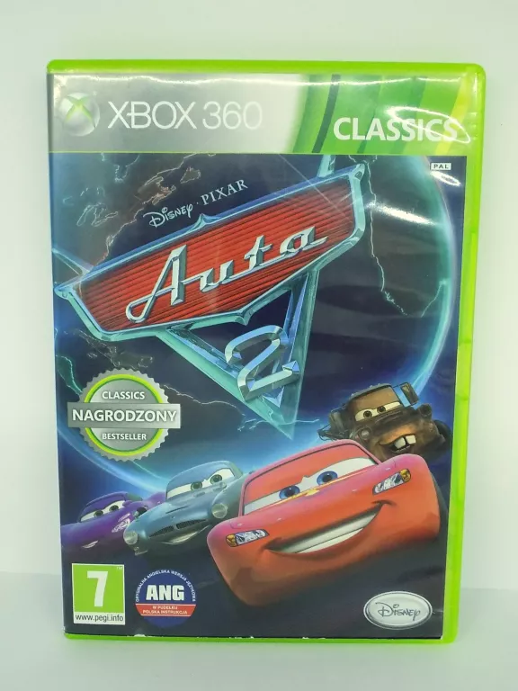 AUTA 2 / CARS 2 GRA NA XBOX 360