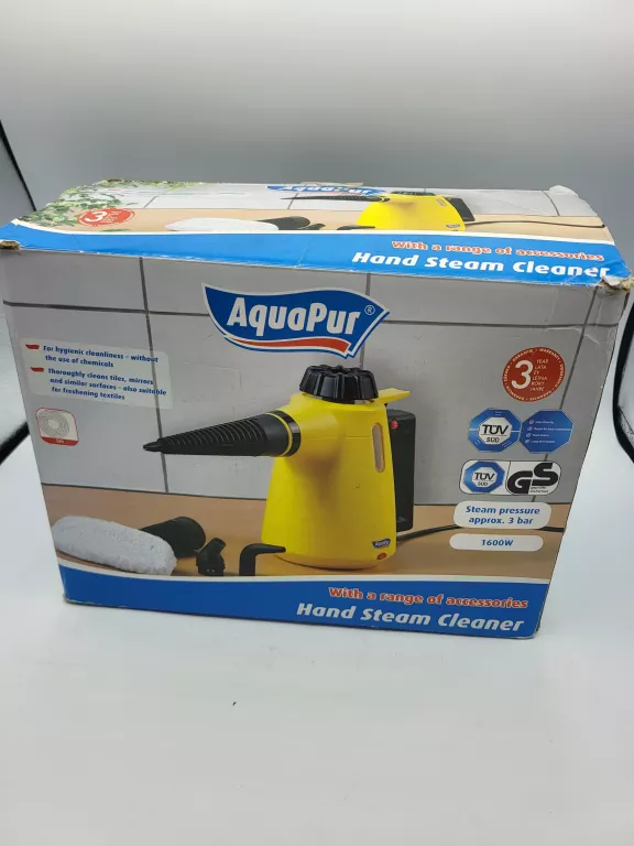 RĘCZNA MYJKA PAROWA AQUAPUR WARTO OKAZJA