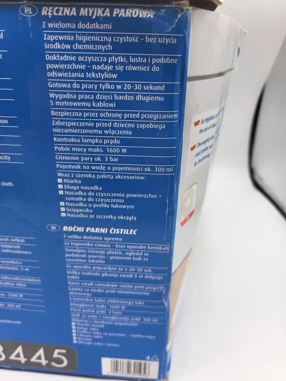 RĘCZNA MYJKA PAROWA AQUAPUR WARTO OKAZJA