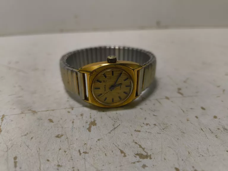 ZEGAREK DAMSKI ZARIA 17 JEWELS POZŁACANY