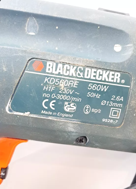 WIERTARKA BLACK I DECKER KD560RE