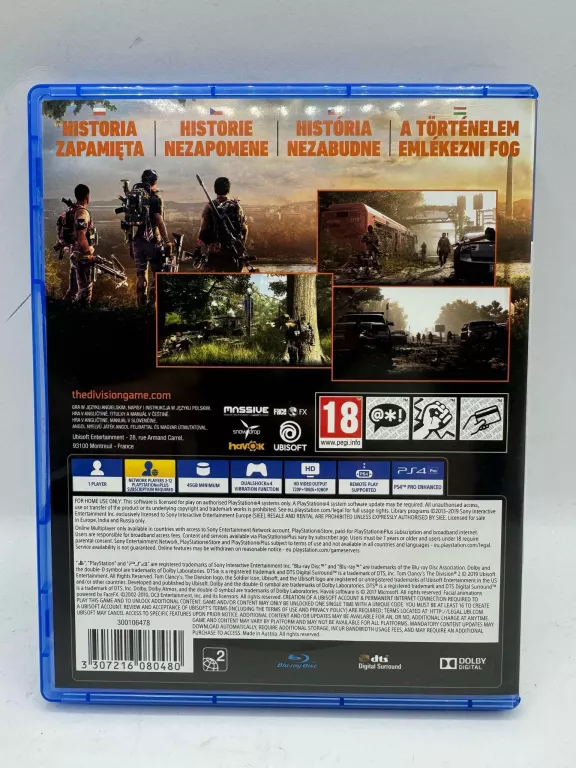 THE DIVISION 2 PS4