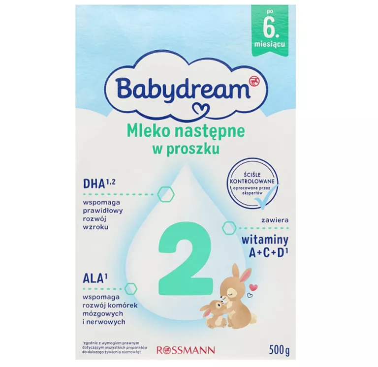 BABYDREAM MLEKO NASTĘPNE, 2, POWYŻEJ 6. M-CA ŻYCIA