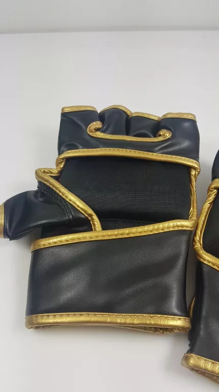 OCTAGON RĘKAWICE MMA GOLD EDITION 1.0 BLACK CZARNE XXL