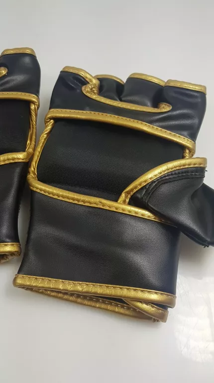 OCTAGON RĘKAWICE MMA GOLD EDITION 1.0 BLACK CZARNE XXL