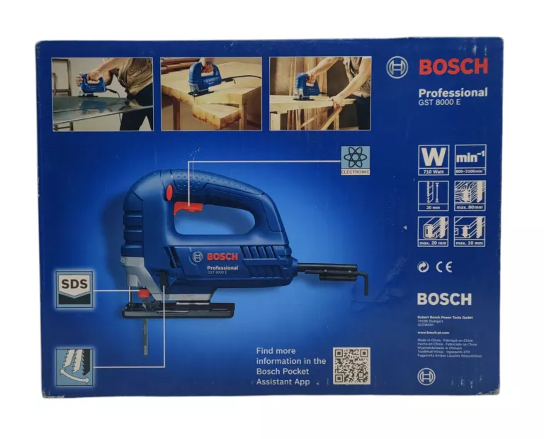 BOSCH WYRZYNARKA GST 8000 E 710W B 60158H000 3165140790352