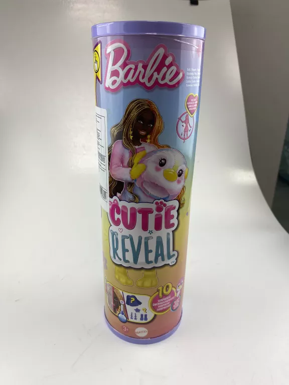 BARBIE CUTIE REVEAL LALKA ZEBRA SERIA KOLOROWE MARZENIA HRK39