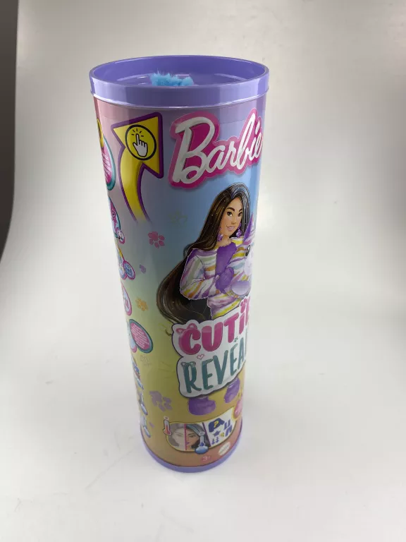 BARBIE CUTIE REVEAL LALKA ZEBRA SERIA KOLOROWE MARZENIA HRK39