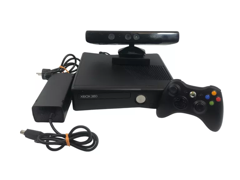 KONSOLA XBOX 360 + PAD + KINECT