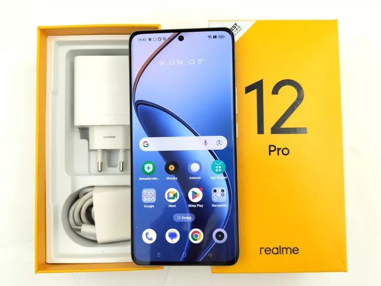 TELEFON REALME 12 PR 5G KOMPLET GWARANCJA  256GB/12GB