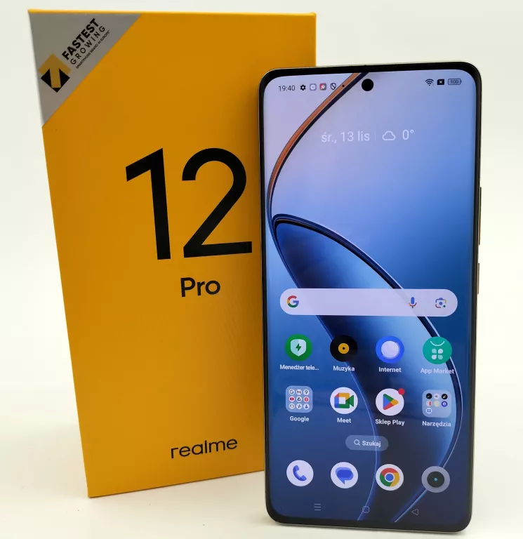 TELEFON REALME 12 PR 5G KOMPLET GWARANCJA  256GB/12GB