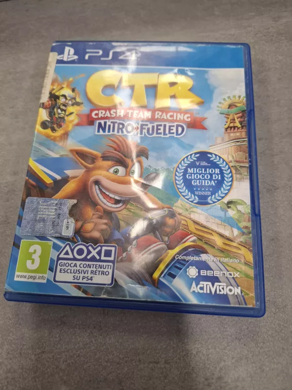 GRA NA PS4 CTR CRASH TEAM RACING NITRO FUELED