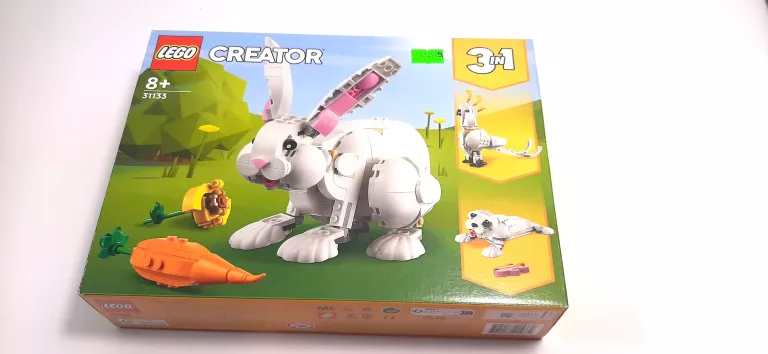 LEGO 31133 CREATOR 3W1 BIAŁY KRÓLIK