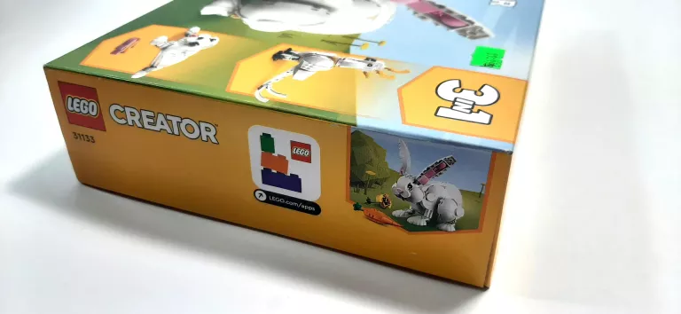 LEGO 31133 CREATOR 3W1 BIAŁY KRÓLIK
