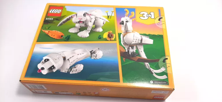 LEGO 31133 CREATOR 3W1 BIAŁY KRÓLIK