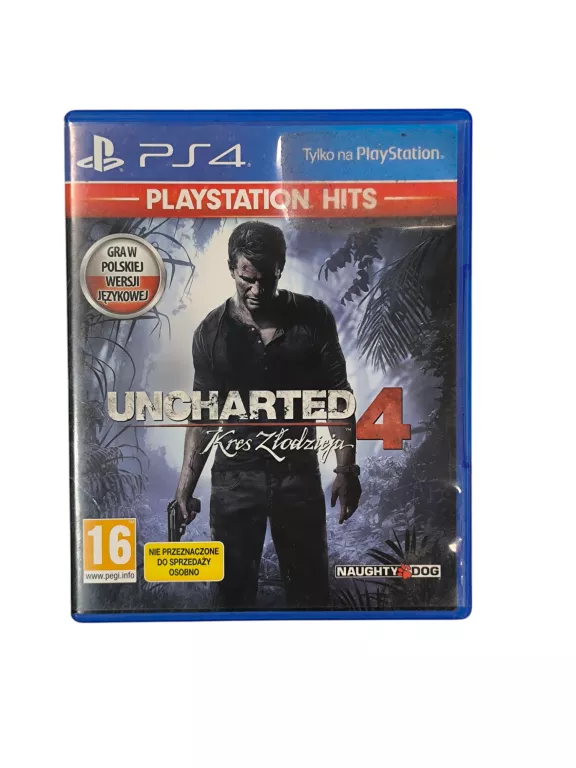 UNCHARTED 4 KRES ZŁODZIEJA PS4 PL