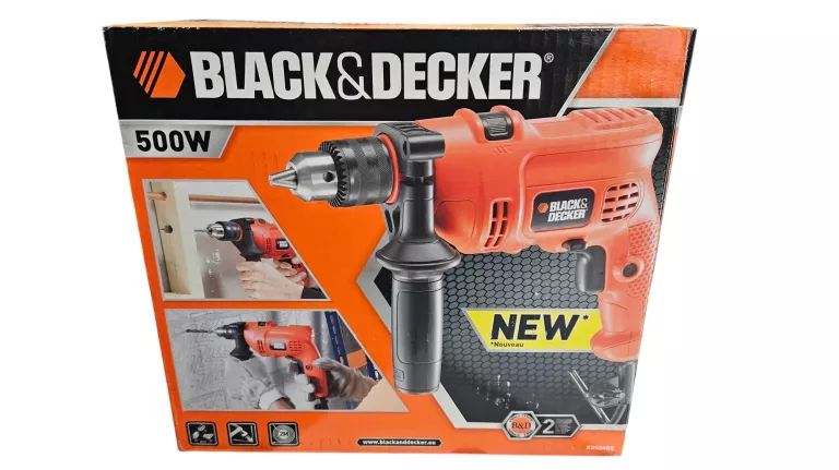 WIERTARKA UDAROWA BLACK&DECKER KR504RE 500W