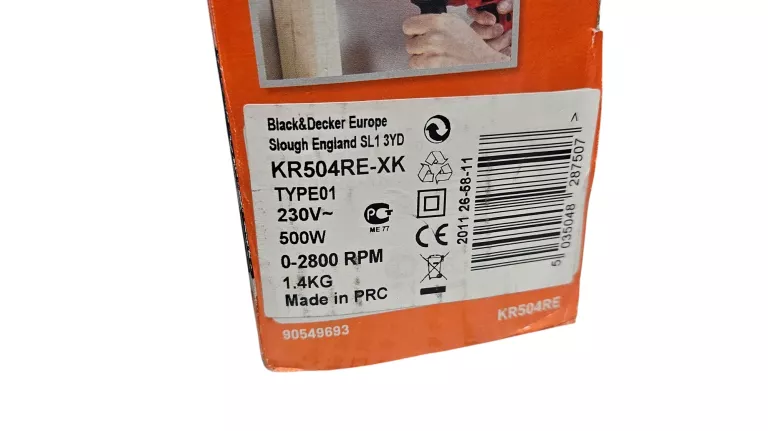WIERTARKA UDAROWA BLACK&DECKER KR504RE 500W