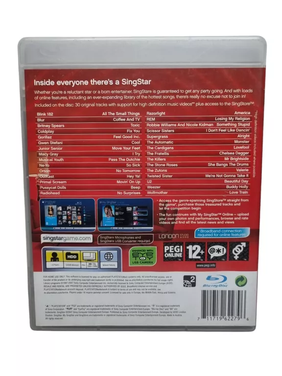 GRA SINGSTAR SINGSTORE PS3