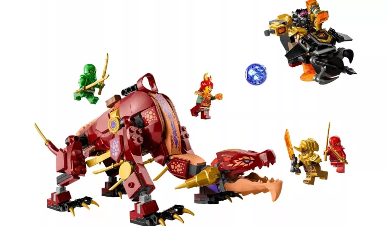 LEGO NINJAGO LAWOWY SMOK ZMIENIAJĄCY SIĘ W FALĘ OGNIA 71793 5702017416540