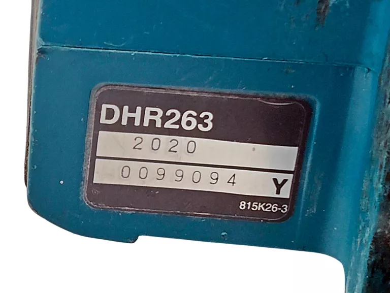 MŁOTOWIERTARKA AKUMULATOROWA MAKITA DHR263 2020R + 2XAKU 5,5AH + ŁADOWARKA