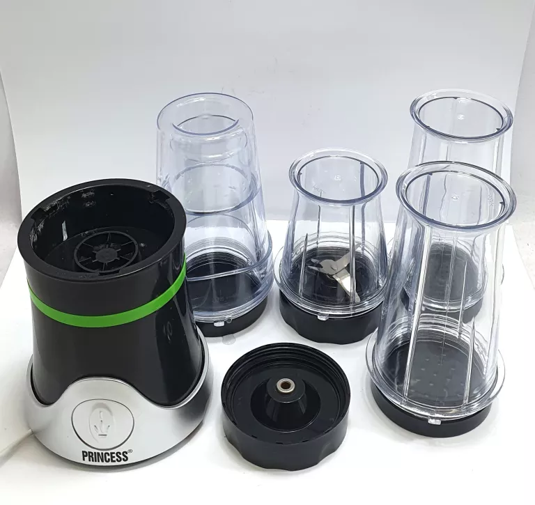PRINCESS - MINI BLENDER - CZARNY - ZESTAW