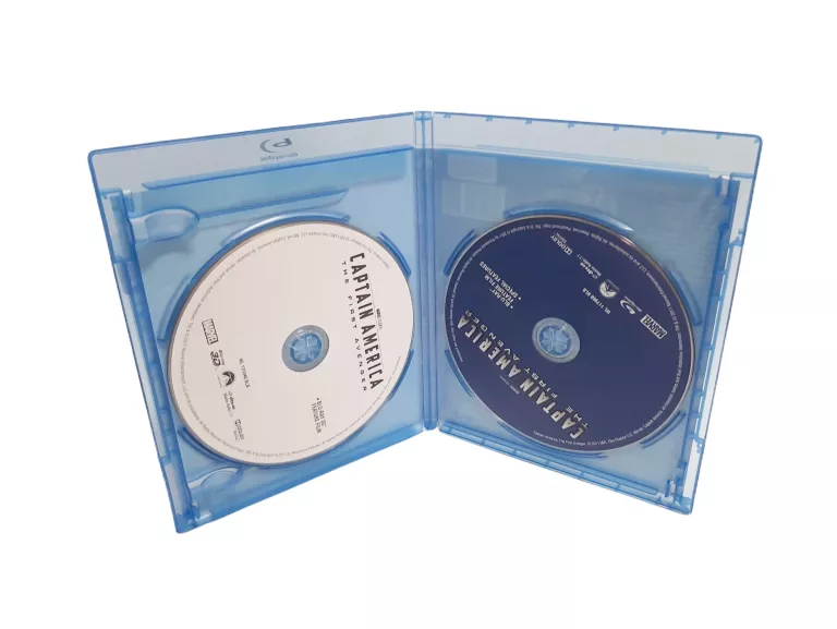 CAPTAIN AMERICA: PIERWSZE STARCIE [BLU-RAY 3D]+[BLU-RAY] PL