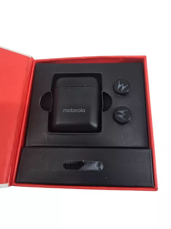 SŁUCHAWKI BEZPRZEWODOWE MOTOROLA VERVE BUDS 120 CZARNE