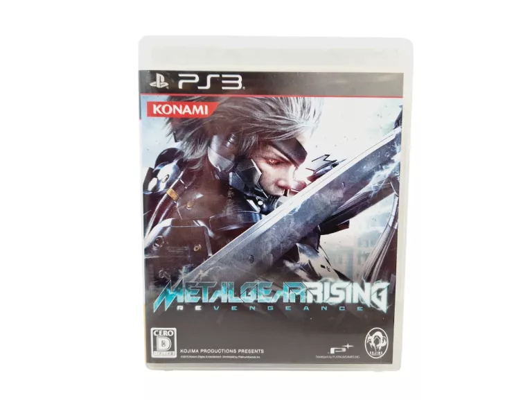 GRA METAL GEAR RISING REVENGEANCE NTSC-J PS3 | JĘZYK JAPOŃSKI