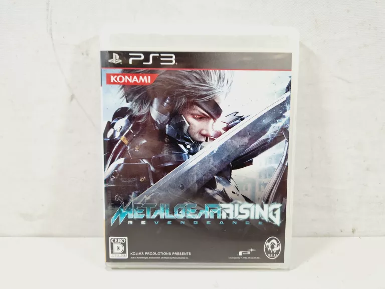 GRA METAL GEAR RISING REVENGEANCE NTSC-J PS3 | JĘZYK JAPOŃSKI