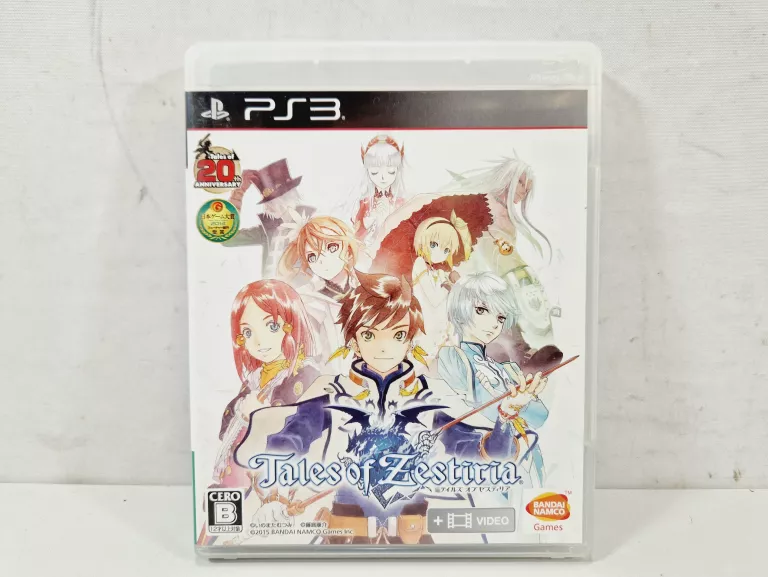 GRA TALES OF ZESTIRIA NTSC-J PS3 | JAPOŃSKI JĘZYK