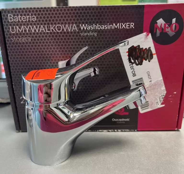 BATERIA UMYWALKOWA STOJĄCA DEANTE NEO JOKO CHROM