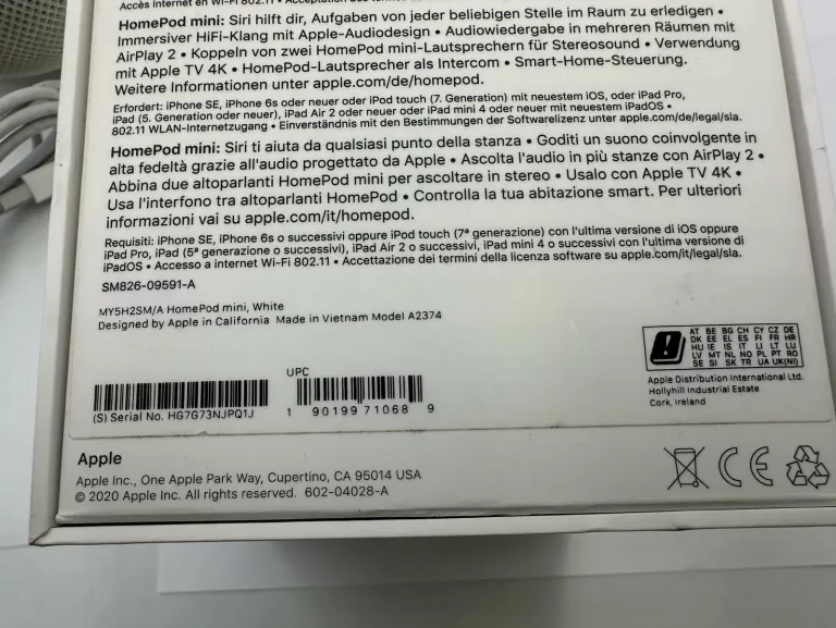 INTELIGENTNY GŁOŚNIK APPLE HOMEPOD MINI