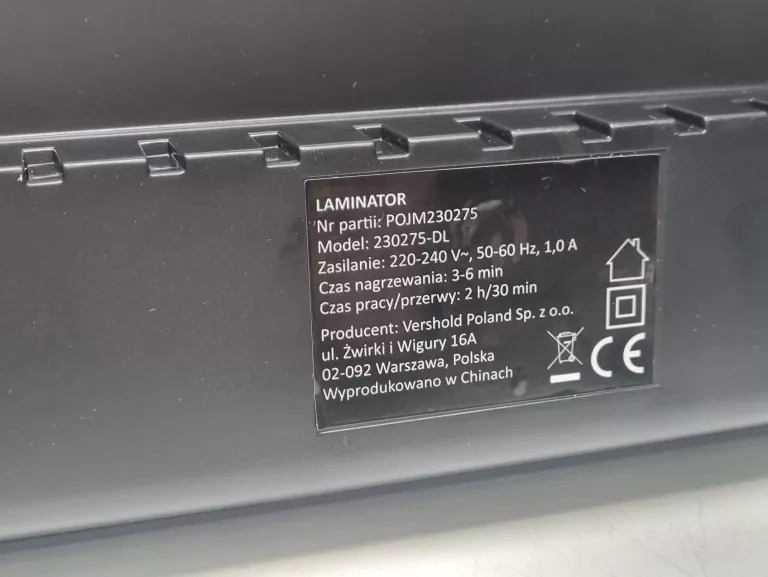 LAMINATOR HYKKER