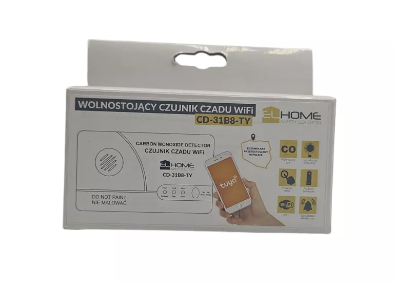 CZUJNIK CZADU WIFI WOLNOSTOJĄCY CD-31B8-TY APLIKACJA TYUA TEST 300PPM