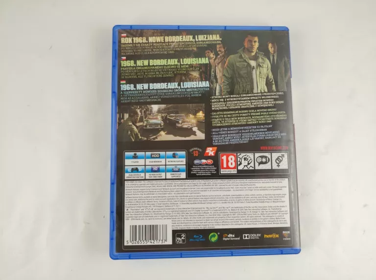 GRA NA PS4 MAFIA 3 PL NAPISY