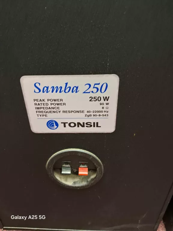 KOLUMNY TONSIL SAMBA 250 2SZT