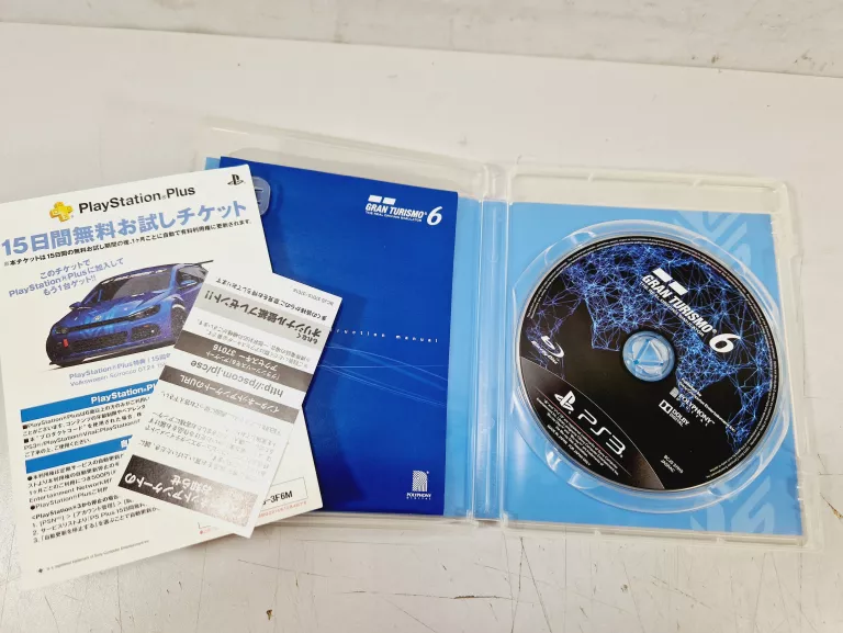 GRA GRAN TURISMO 6 PS3 NTSC-J | JĘZYK ANGIELSKI W GRZE